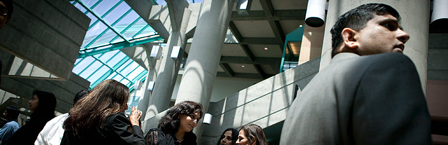Convention center photo at break time